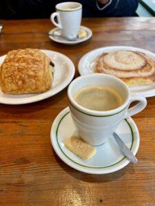 Coffee and bakery treats 